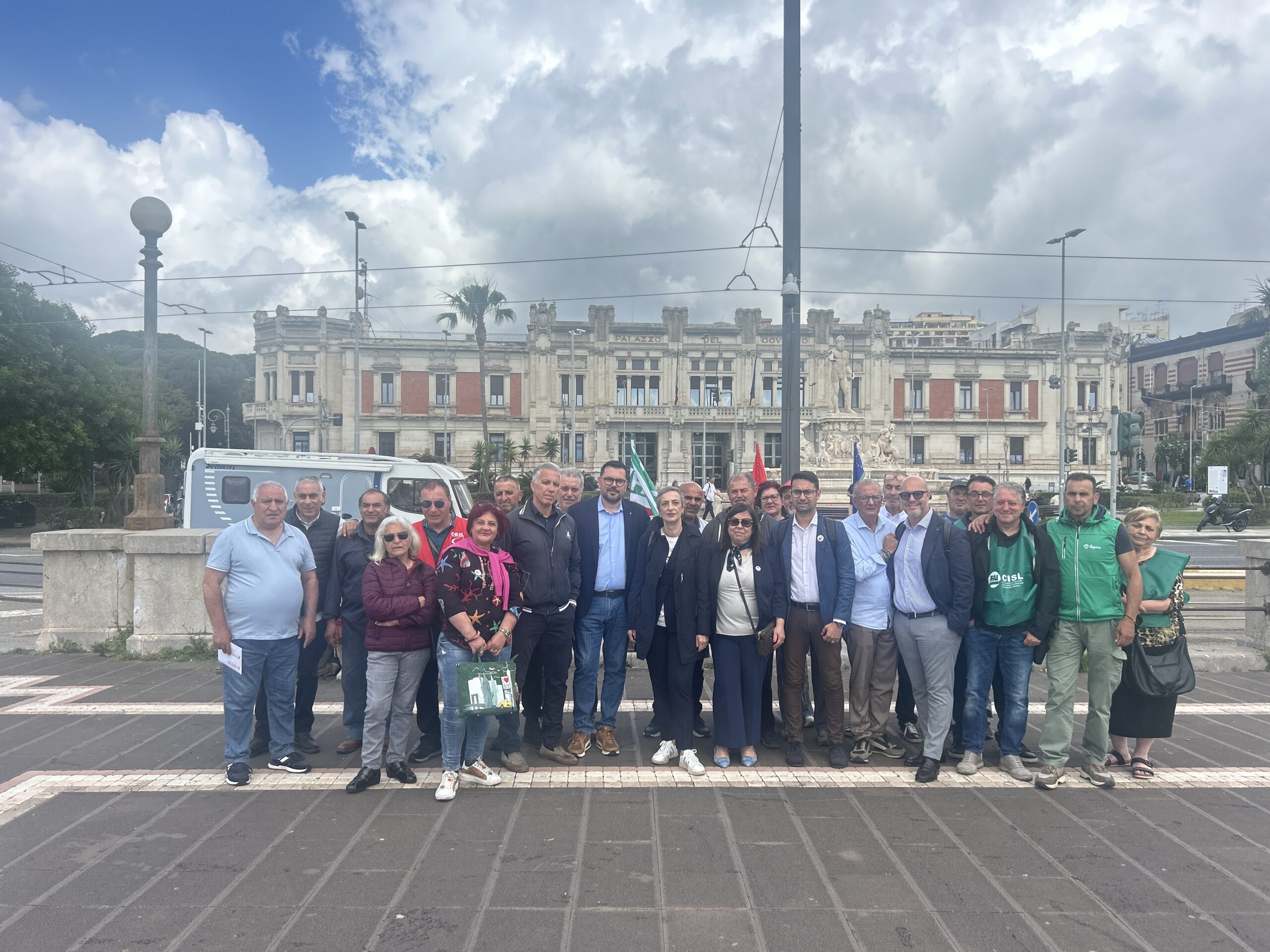 Vertenza settore Forestale, questa mattina mobilitazione dei lavoratori e dei sindacati anche a Messina