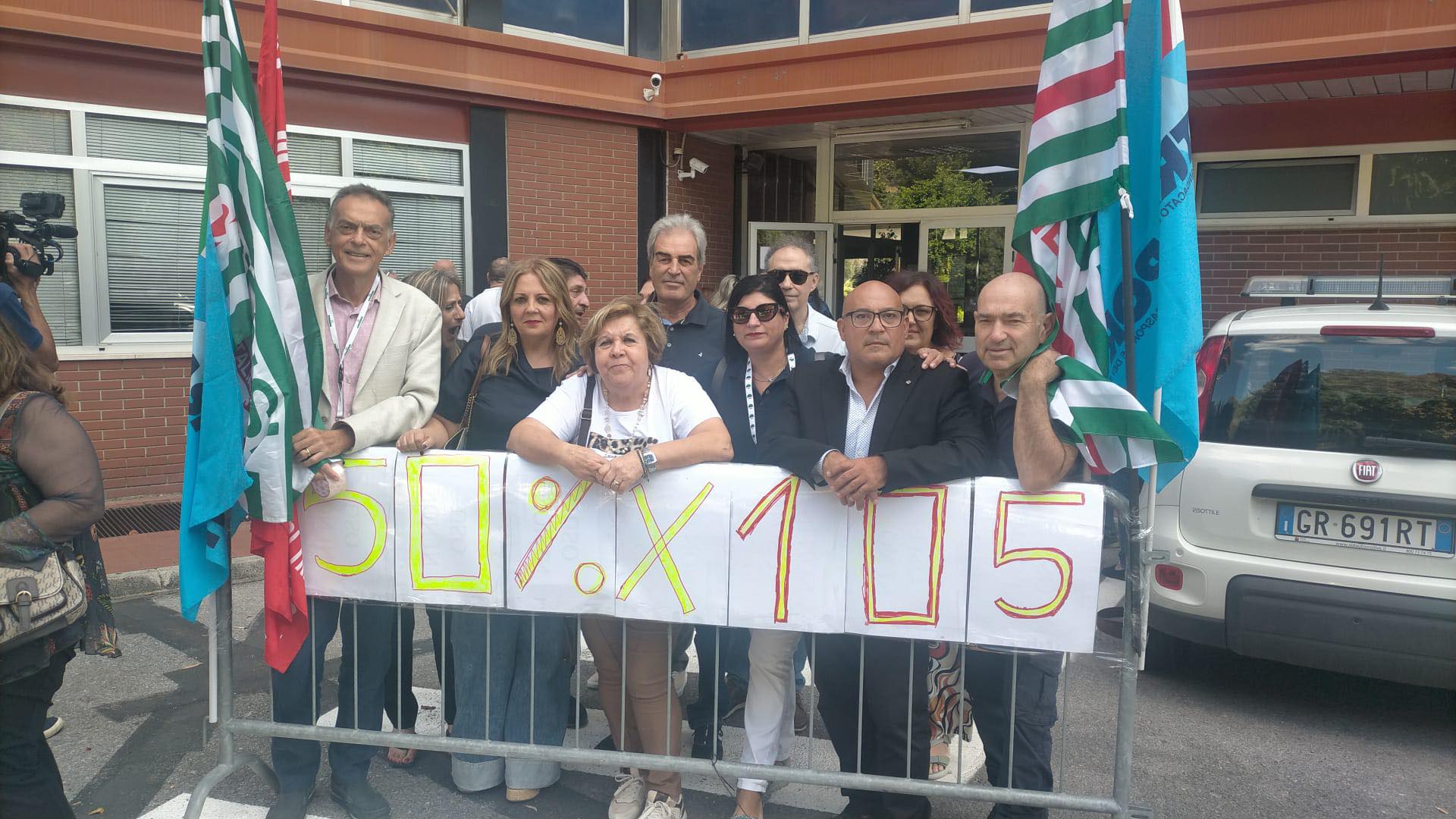Consorzio Autostrade, sit in dei sindacati
