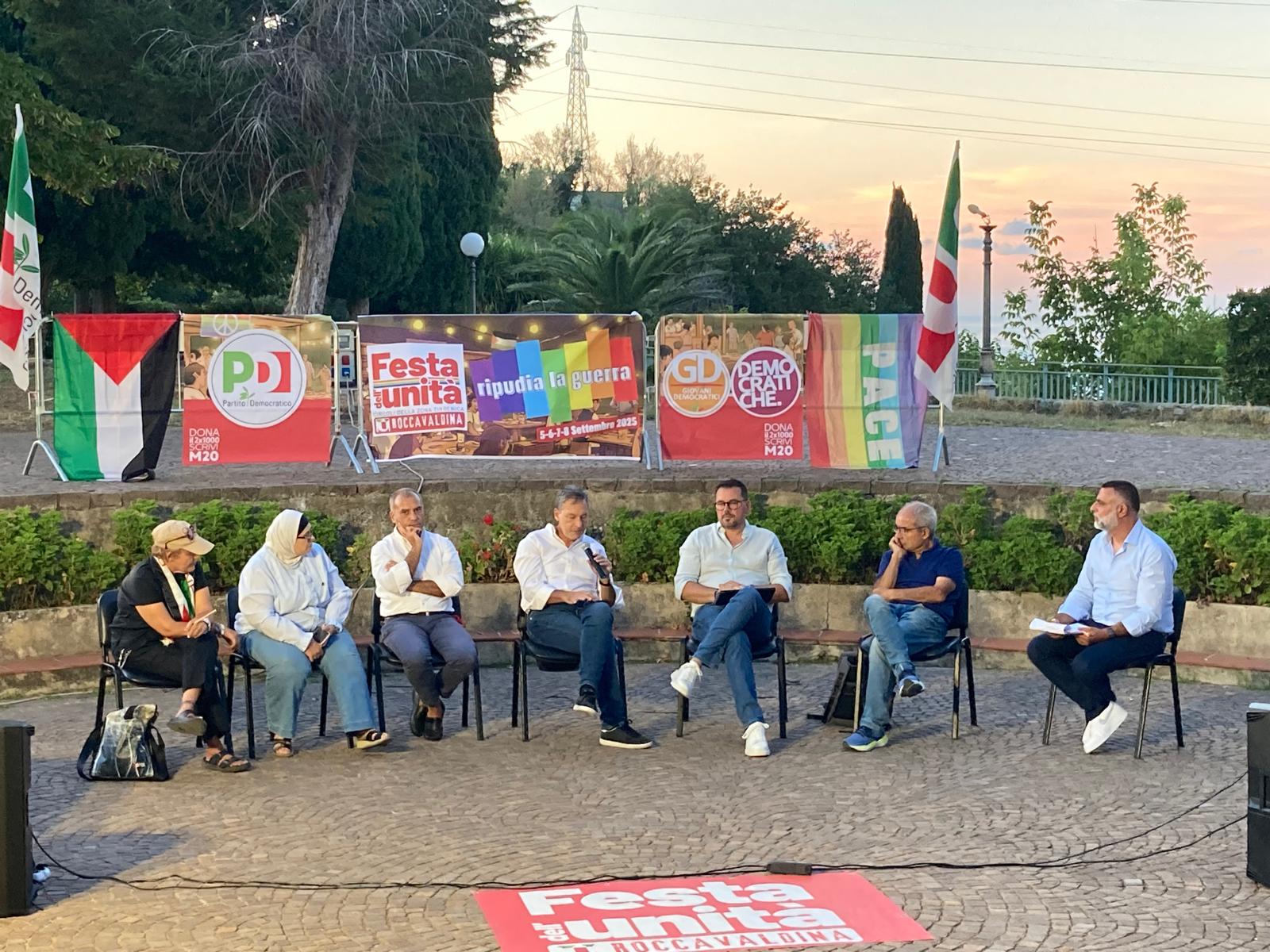 Il segretario generale Alibrandi alla Festa dell’Unità del Pd