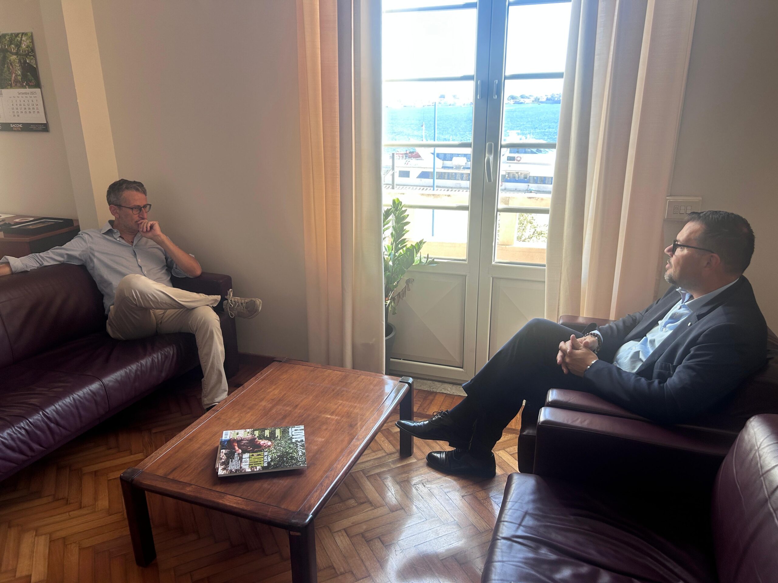  Il segretario generale Antonino Alibrandi ha incontrato il Commissario straordinario dell’Autorità di Sistema Portuale, Francesco Rizzo